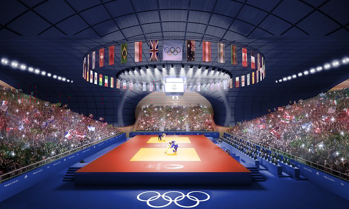 X | Paris 2024 : Representative photo for Judo at Paris Olympis 2024. 